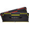 DDR4 Corsair Vengeance RGB Noir - 16 Go (2 x 8 Go) 3000 MHz - CAS 15