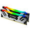 DDR5 Kingston Fury Renegade RGB Noir - 32 Go (2 x 16 Go) 6400 MHz - CAS 32