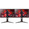 Pack Dual Screen AOC 24G2U/BK Freesync
