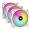 Corsair iCue AR120 Digital RGB Blanc - 120 mm (Pack de 3)