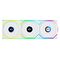 Lian Li Uni Fan SL Wireless LCD Blanc - 120 mm (Pack de 3)