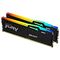 DDR5 Kingston Fury Beast RGB - 32 Go (2 x 16 Go) 6000 MHz - CAS 30