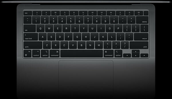 Apple MacBook Air M1 - 8 Go / 256 Go - Gris sidÃ©ral (image:6)