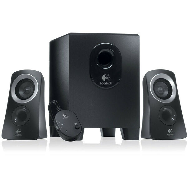 Illustration enceintes Logitech Speaker System Z313