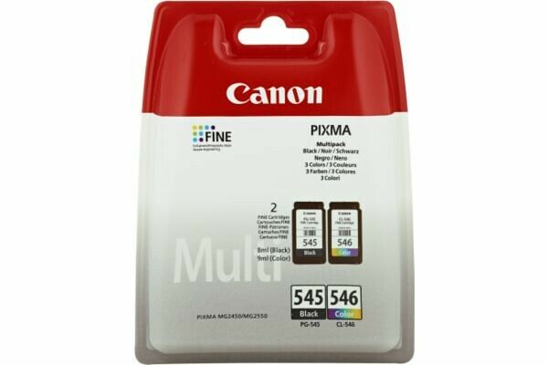 Canon PG-545 + CL-546 - Multipack (Couleur et Noir) (image:2)