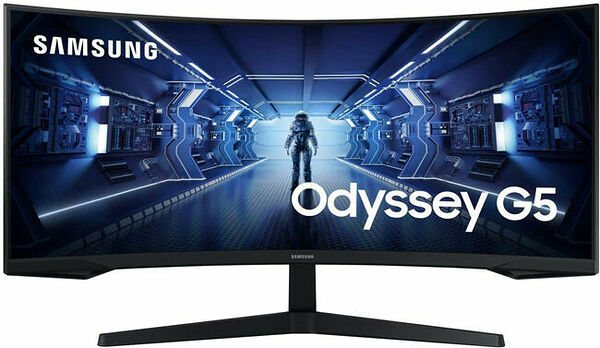 Samsung Odyssey G5 C34G55TWWR FreeSync (dalle incurvée) (image:4)