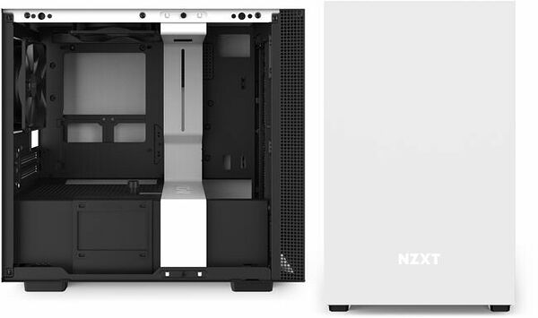 NZXT H210i, Noir mat/Blanc (image:2)