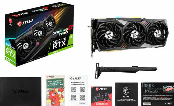 MSI GeForce RTX 3090 GAMING X TRIO 24G (image:1)