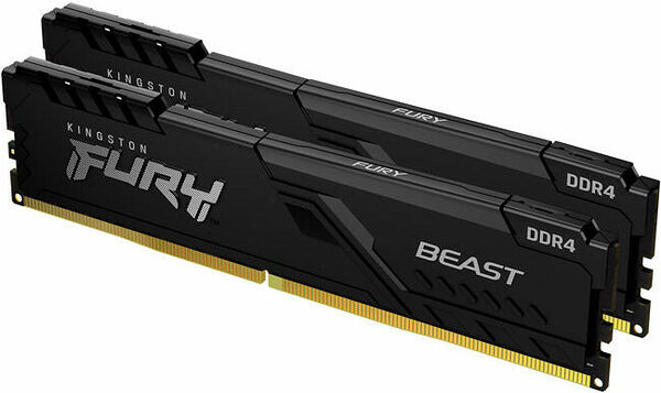 DDR4 Kingston Fury Beast - 64 Go (2 x 32 Go) 2666 MHz - CAS 16 (image:2)