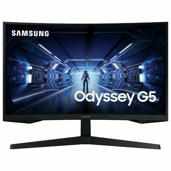 Samsung Odyssey G5 C27G55TQWR FreeSync (dalle incurvée) (image:4)