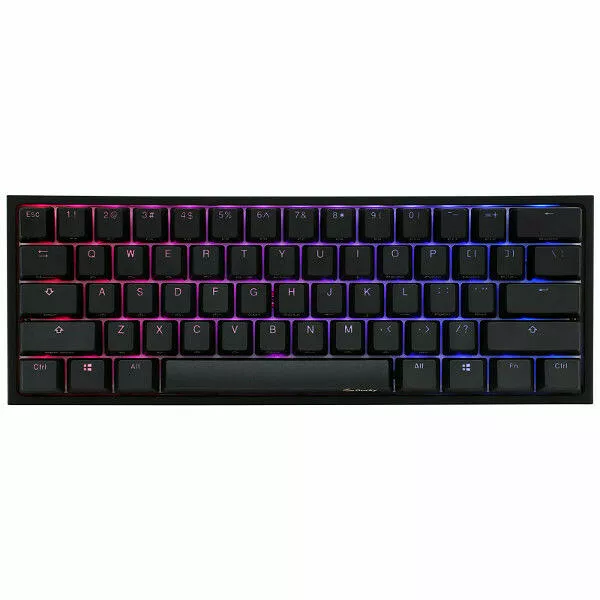 Ducky Channel One 2 Mini RGB Noir (Cherry MX Silent Red) (AZERTY