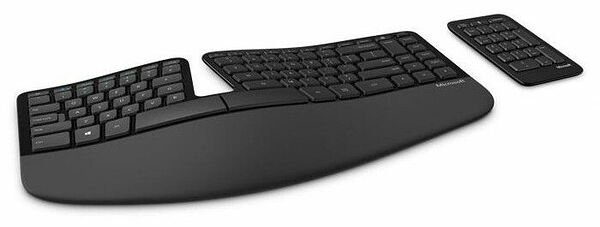 Microsoft Sculpt Ergonomic Keyboard (AZERTY) + Pavé numérique (image:2)