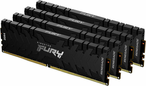 DDR4 Kingston Fury Renegade - 128 Go (4 x 32 Go) 2666 MHz - CAS 15 (image:2)