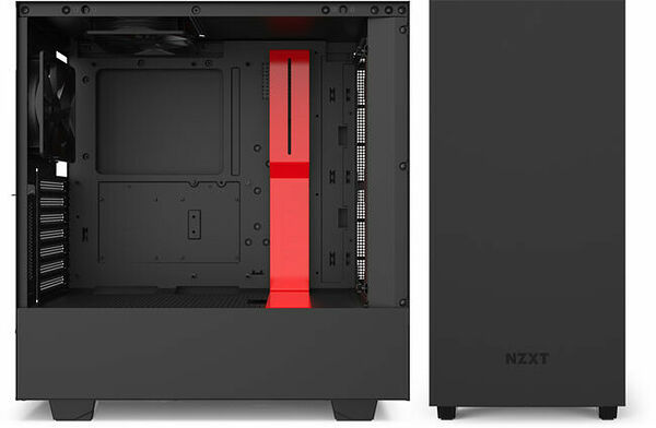 NZXT H510i - Noir mat/Rouge (image:2)