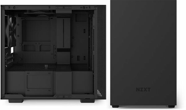 NZXT H210, Noir mat/Noir (image:2)