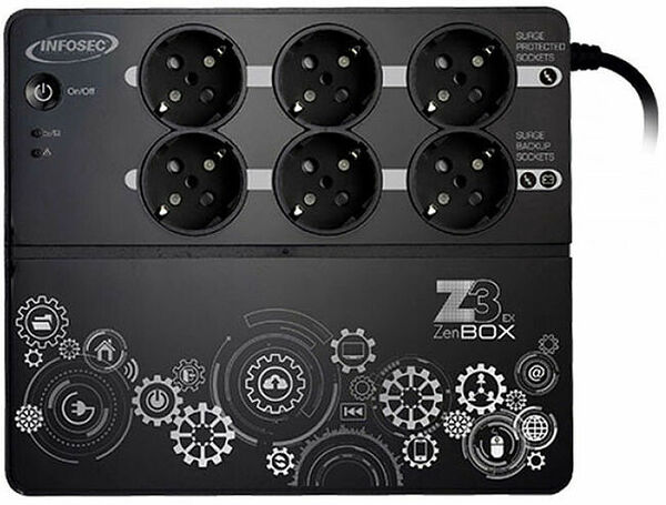Infosec Z3 ZenBox EX 500 - 6 prises (image:2)