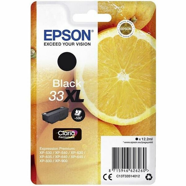 Epson Oranges 33 XL Noir (image:2)