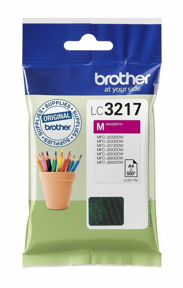 Brother LC3217M (Magenta) (image:2)