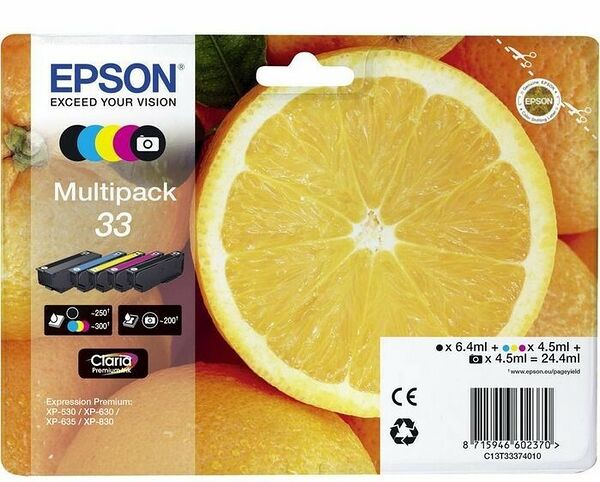 Epson Oranges 33 Multipack (image:2)