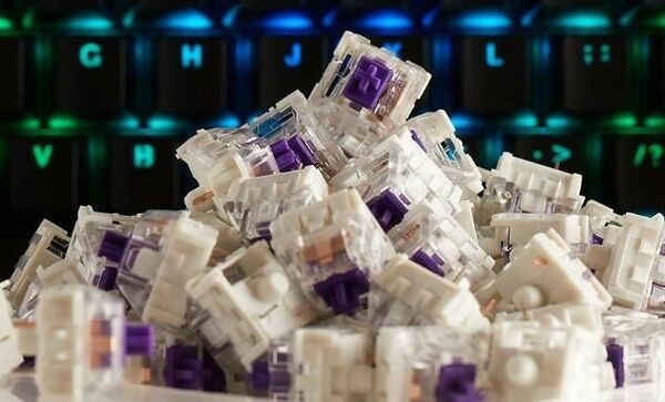 Glorious PC Gaming Race Kailh Box Pro Purple Switches (120 Stück) (image:2)