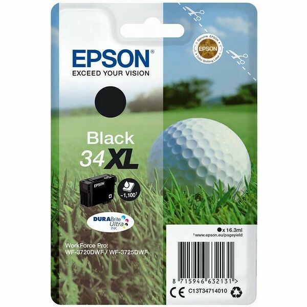 Epson Balle de Golf Noire 34XL (image:2)