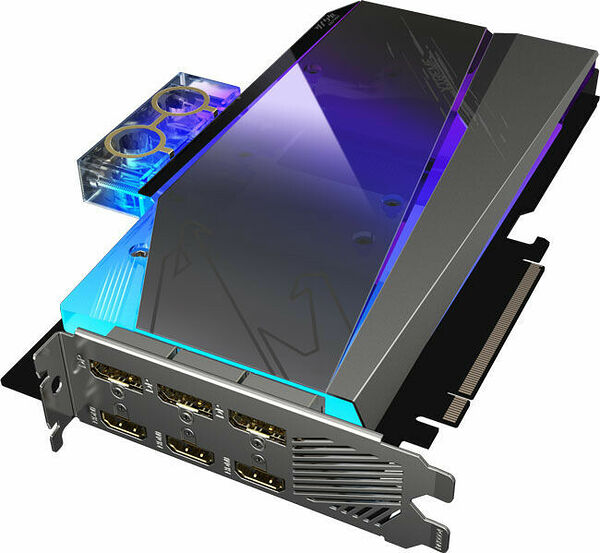AORUS GeForce RTX 3080 XTREME WATERFORCE WB (12 Go) (LHR) (image:4)