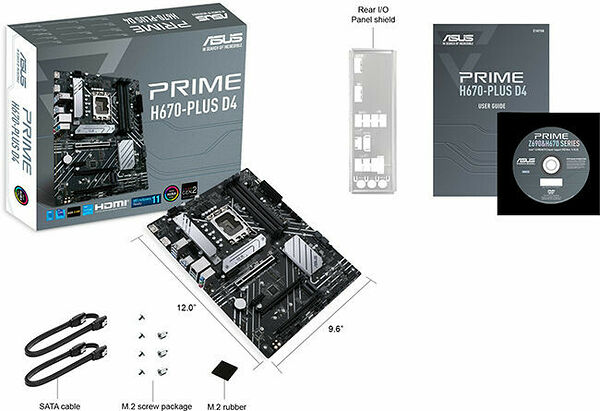 ASUS PRIME H670-PLUS DDR4 (image:1)