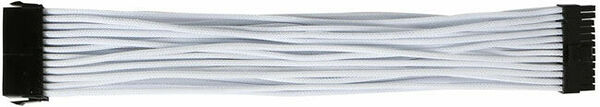 Gelid Câble rallonge tressé ATX 24 broches - 30 cm - Blanc (image:2)