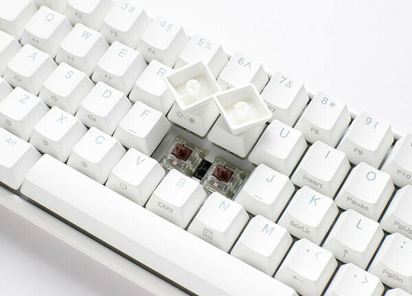 Ducky Channel One 3 Mini White (Cherry MX Silent Red) (AZERTY) (image:2)