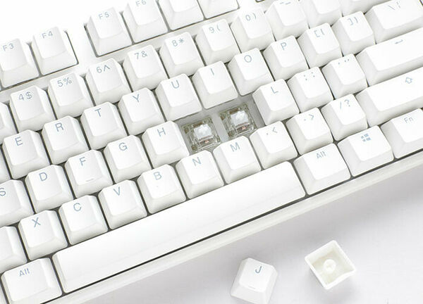 Ducky Channel One 3 White (Cherry MX Brown) (AZERTY) (image:2)