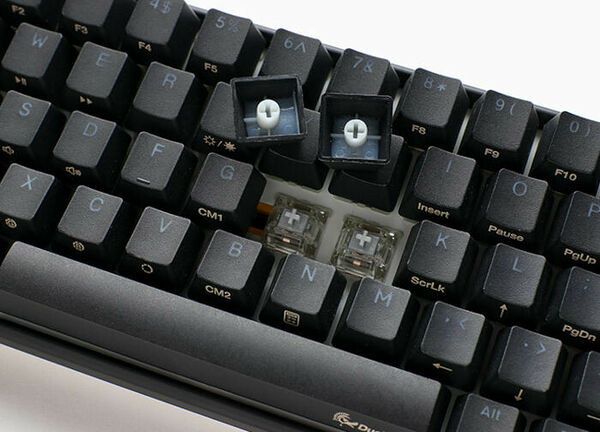 Ducky Channel One 3 SF Black (Cherry MX Speed Silver) (AZERTY) (image:2)