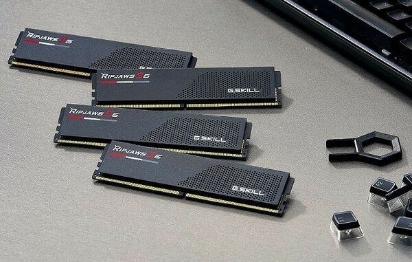 DDR5 G.Skill RipJaws S5 Noir - 48 Go (2 x 24 Go) 6800 MHz - CAS 34 (image:2)