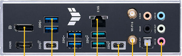 ASUS TUF GAMING Z790-PLUS WIFI DDR4 (image:6)