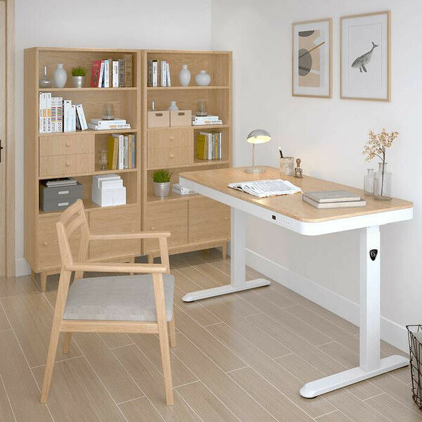REKT RGo Desk Office 120 - Erable/Blanc (image:2)