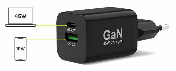 PORT Connect GAN Charger USB Type-C (45W) (image:2)