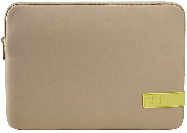 Case Logic Reflect MacBook Pro Sleeve 13 pouces (Plaza Taupe/Sun-Lime) (image:2)