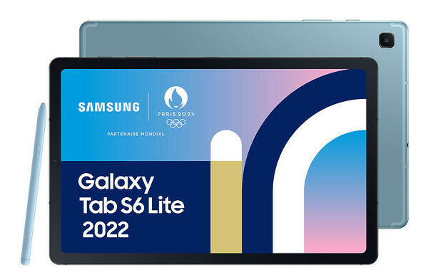 Samsung Galaxy Tab S6 Lite 10.4 pouces (SM-P613) - 64 Go Bleu Wi-Fi (image:2)