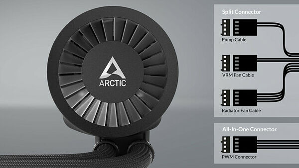 Arctic Liquid Freezer III 240 A-RGB Noir - 240 mm (image:8)