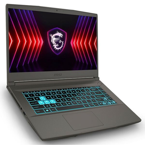 Illustration laptop MSI Thin 15