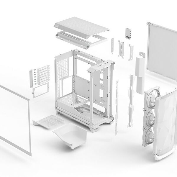 Fractal Design Meshify 3 Ambience Pro - Blanc (image:2)