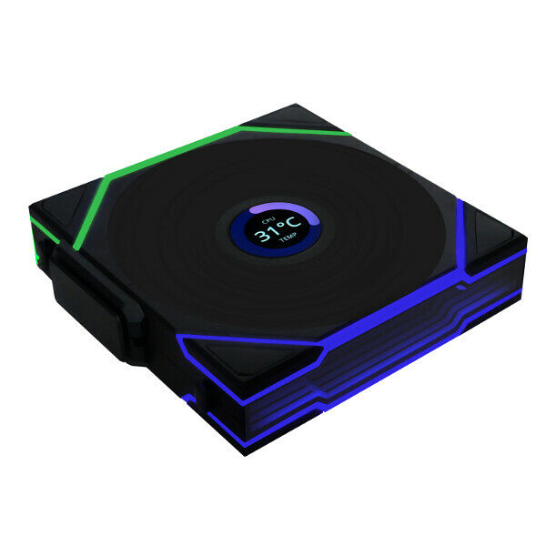 Lian Li Uni TL-LCD Wireless Reverse 140 - Noir (image:2)