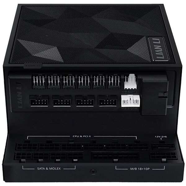 Lian Li Edge Gold Noir - 1200W (Hub USB inclus) (image:2)