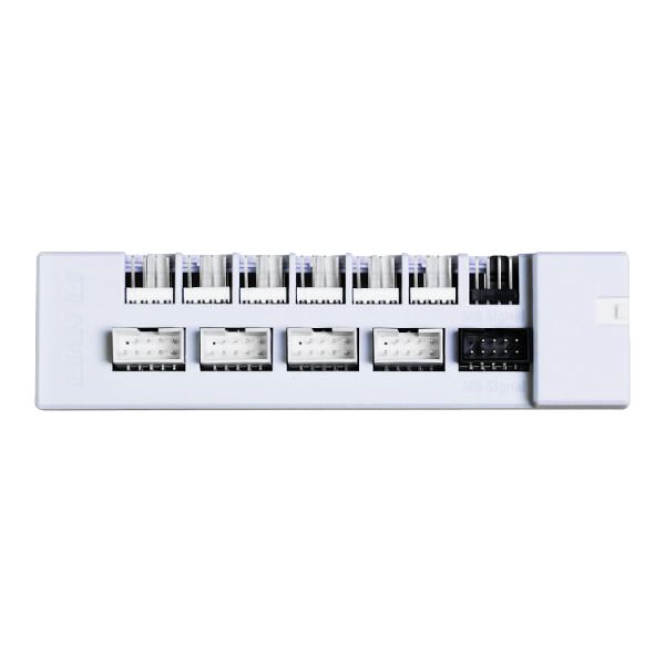 Lian Li Edge Gold Blanc - 1200W (Hub USB inclus)