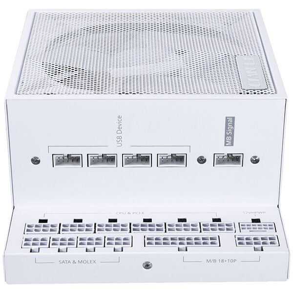 Lian Li Edge Gold Blanc - 1000W (Hub USB inclus) (image:2)