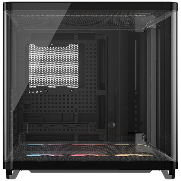 Boîtier PC CORSAIR AIR 5400 - Triple Chambre, Compatible Radiateur 360mm, 3 Ventilateurs ARGB Inclus | Design Panoramique, Gestion Des Câbles Avancée