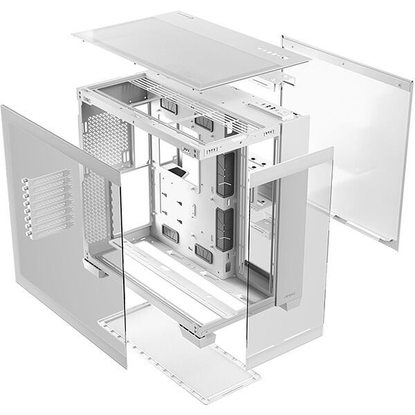 Antec C8 - Blanc + 4 ventilateurs Fox Spirit LightFlow ARGB (image:2)