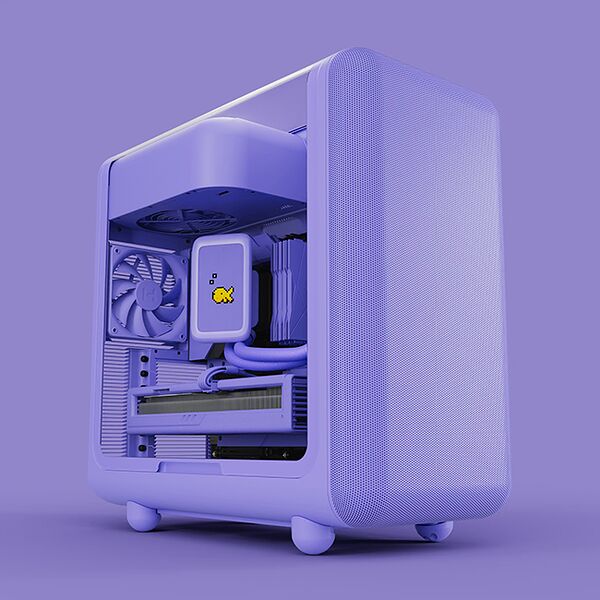 Hyte X50 TG - Violet (image:3)