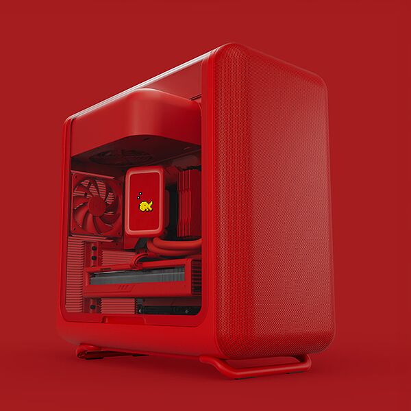 Hyte X50 TG - Rouge (image:3)
