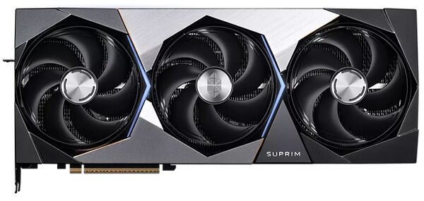 Carte graphique gaming à triple ventilateur