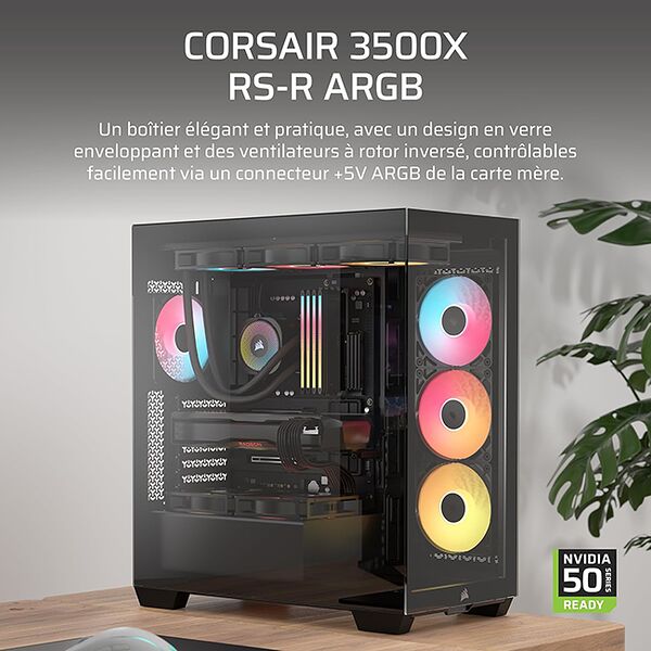 Corsair 3500X RS-R ARGB - Noir (image:2)